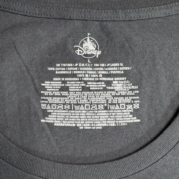 Disney Parks Star Wars Princess Leia Rebel Princess Black T-Shirt L Large NWT - Picture 7 of 9